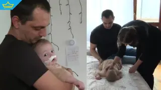 Битка с времето: Да помогнем на 8-месечния Дани, който се бори за пълноценен живот (видео)