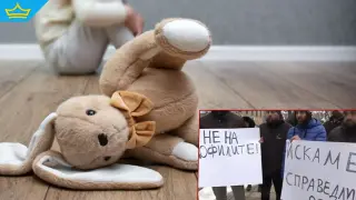 Близки на деца протестират в Лом, след като съдът пусна мъж, обвинен в блудство (видео)
