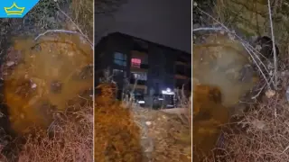 Отпадъчни води от нова кооперация изтичат в река в “Малинова долина“ (видео)