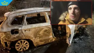 Запалиха колата и входната врата на кмета на Бистрица - твърди, че е видял мотор да напуска мястото (видео)