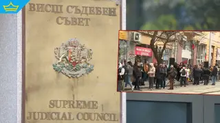 Пореден протест пред ВСС настоява за освобождаването на и.ф. главен прокурор (видео)