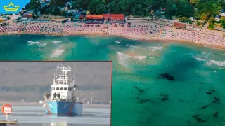 Отхвърлиха версията за морска мина при потъването на кораб край Созопол (видео)