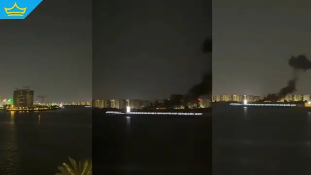 Световноизвестната писта за Формула 1 в Абу Даби е била ударена при ракетна атака (видео)