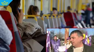 Служители на градския транспорт в Русе започнаха блокади с искания за увеличение на заплатите (видео)