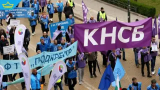 Синдикатите отново организираха протести на транспорта в София