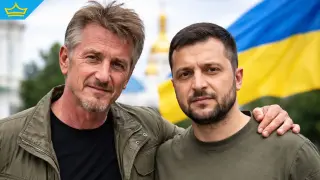 След третия „Оскар“: Шон Пен е в Киев, за да подкрепи Украйна