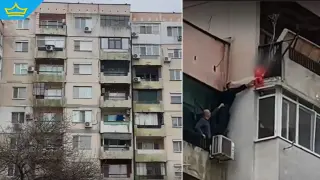 Настаниха в приемно семейство детето, увиснало от балкон в Ямбол (видео)