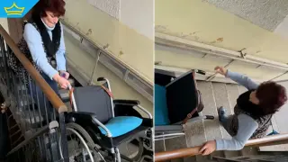 Жена от Стара Загора живее в изолация заради липсата на рампа в блока ѝ (видео)