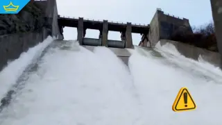 Язовир „Александър Стамболийски“ прелива след обилните валежи