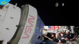 След като постави рекорд, Artemis II се завръща от Луната (видео)