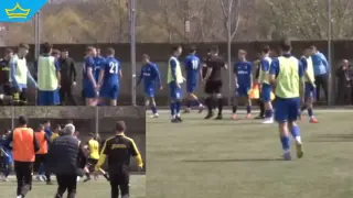 Юноши отново се биха по време на футболен мач (видео)