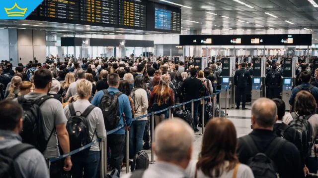 Новата гранична система създава хаос по летищата в Европа