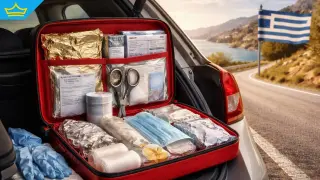 Нови правила за шофьорите в Гърция: Аптечката в колата вече по стандарт