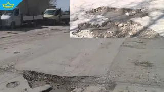 Хора сами поддържат разбити пътища в Южната промишлена зона на Варна (видео)