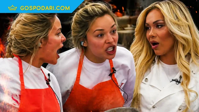 Скандали в кухнята на звездния отбор в "Hell's kitchen" (видео)