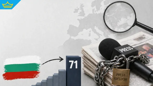 България е 71-ва по свобода на медиите – до Чили и Коморските острови