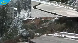 Властта в Смолян търси помощ от държавата за огромното свлачище (видео)