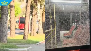 16-годишен е стрелял по автобуса в Перник (видео)