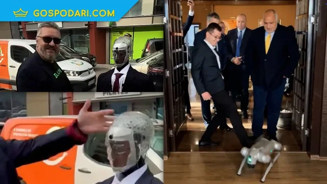 Карбовски налита на бой на робот (видео)