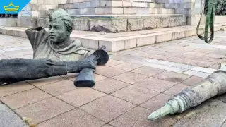 Столичните общинари не могат да се разберат какво да правят с фигурите от Паметника на съвестката армия (видео)