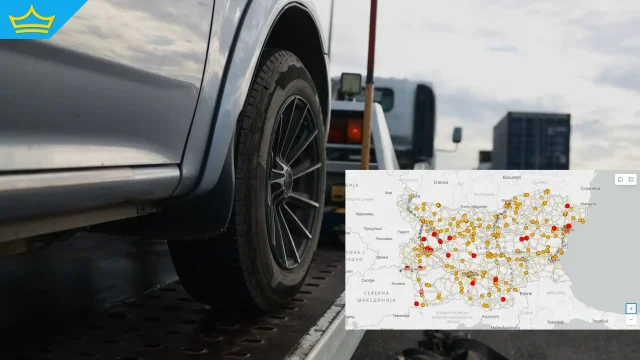 Интерактивната карта на МВР за катастрофи отново работи нормално