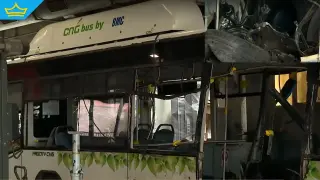 Автобусът от трагедията на „Челопешко шосе“ остава под охрана, щетите са сериозни (видео)