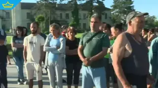 Жители на Михалци протестират срещу камионите за магистралите (видео)