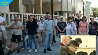 Близки на загиналото при катастрофа семейство Пушкови протестираха за по-тежка присъда за виновния шофьор (видео)