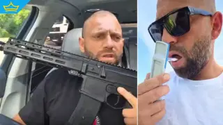 Арестуваха Стоян Колев при шофиране под въздействието на наркотици по АМ "Тракия" (видео)