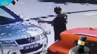 Повдигнаха обвинение на мъжа, подпалил коли пред българското посолство в Скопие (видео)