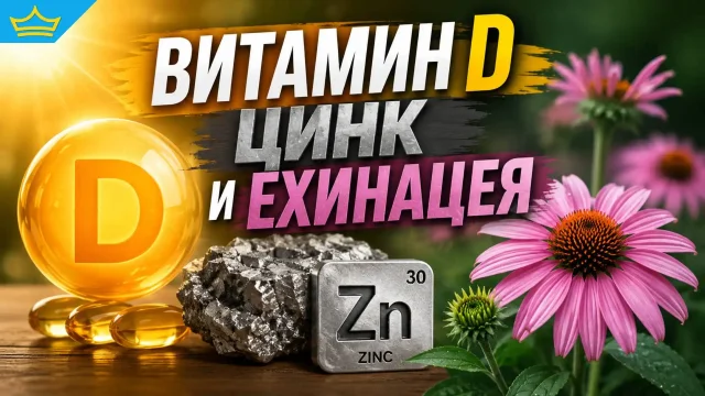 Витамин D, цинк и ехинацея – перфектната комбинация за имунитет