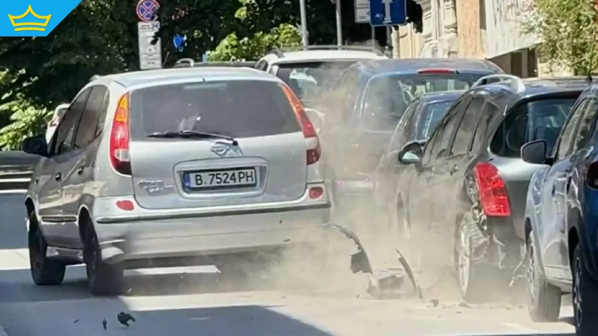 Пиян шофьор с близо 3 промила удари коли и размаха пистолет на потърпевшите във Варна (видео)