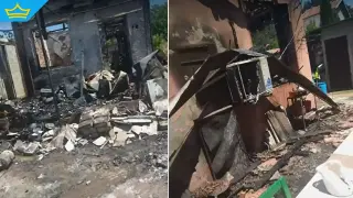 Семейство остана без дом след умишлен палеж, заподозряха бивш приятел на дъщеря си (видео)