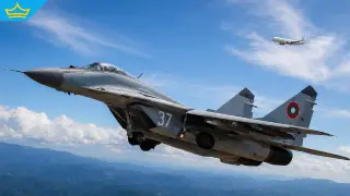 Български МиГ-29 прехвана пътнически самолет след сигнал за възможна незаконна намеса