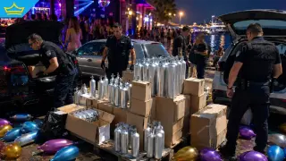 Рекордни 440 килограма райски газ са иззети при полицейска акция в Созопол
