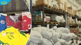 Фалшиви спортни стоки заливат „Капитан Андреево“ около световното първенство (видео)