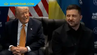 Каша в главата на Тръмп на срещата в Анкара (видео)