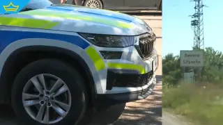 Непълнолетен блъсна патрулка при опит да избяга от проверка (видео)