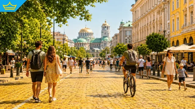 Жълтите павета в София стават пешеходни през всеки уикенд на август