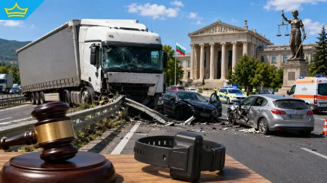 Електронна гривна вместо арест за шофьора, причинил трагедията на АМ „Тракия“