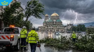 София в готовност за силни гръмотевични бури тази нощ