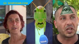 Скакалци скачат от хеликоптер (видео)