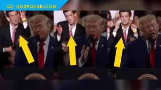 Младеж направи Тръмп за смях (видео)
