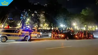 Бой и гонка след засичане на пътя в центъра на София едва не завършиха с тежка катастрофа (видео)
