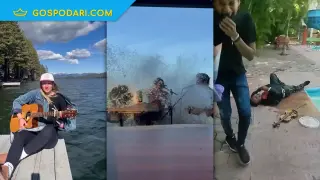 Музика и вода – опасна комбинация (видео)