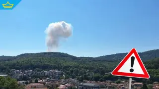 Задействаха BG-ALERT след взривове в завода за боеприпаси "ЕМКО" (видео)