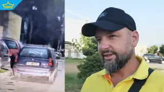 Мъж твърди, че е бил заплашван, след като подал сигнал за неправилно паркиране (видео)