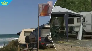 Акция край „Паша дере“: Десетки каравани и кемпери трябва да напуснат нерегламентиран къмпинг (видео)