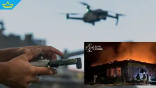 Дрон се разби в Румъния при руска атака срещу Украйна (видео)