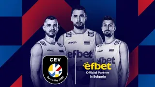 efbet е Официален партньор за България на CEV EuroVolley 2026